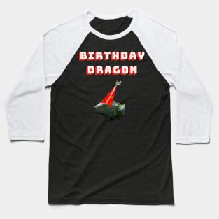 Birthday Dragon Baseball T-Shirt